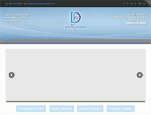 Tablet Screenshot of dentalbydesignaz.com